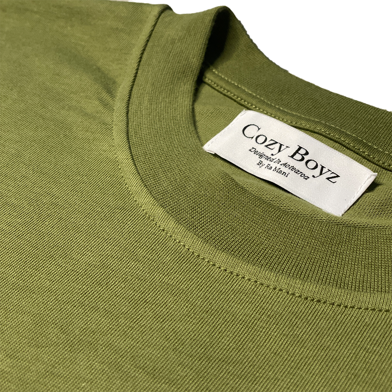 Premium Heavyweight Tee - Olive