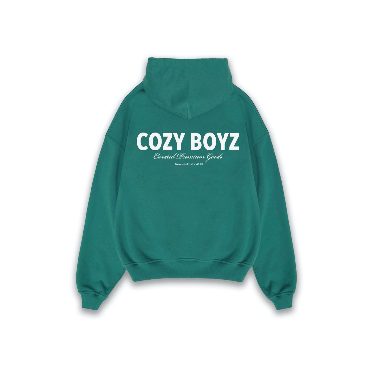 Box Fit Hoodie - Emerald