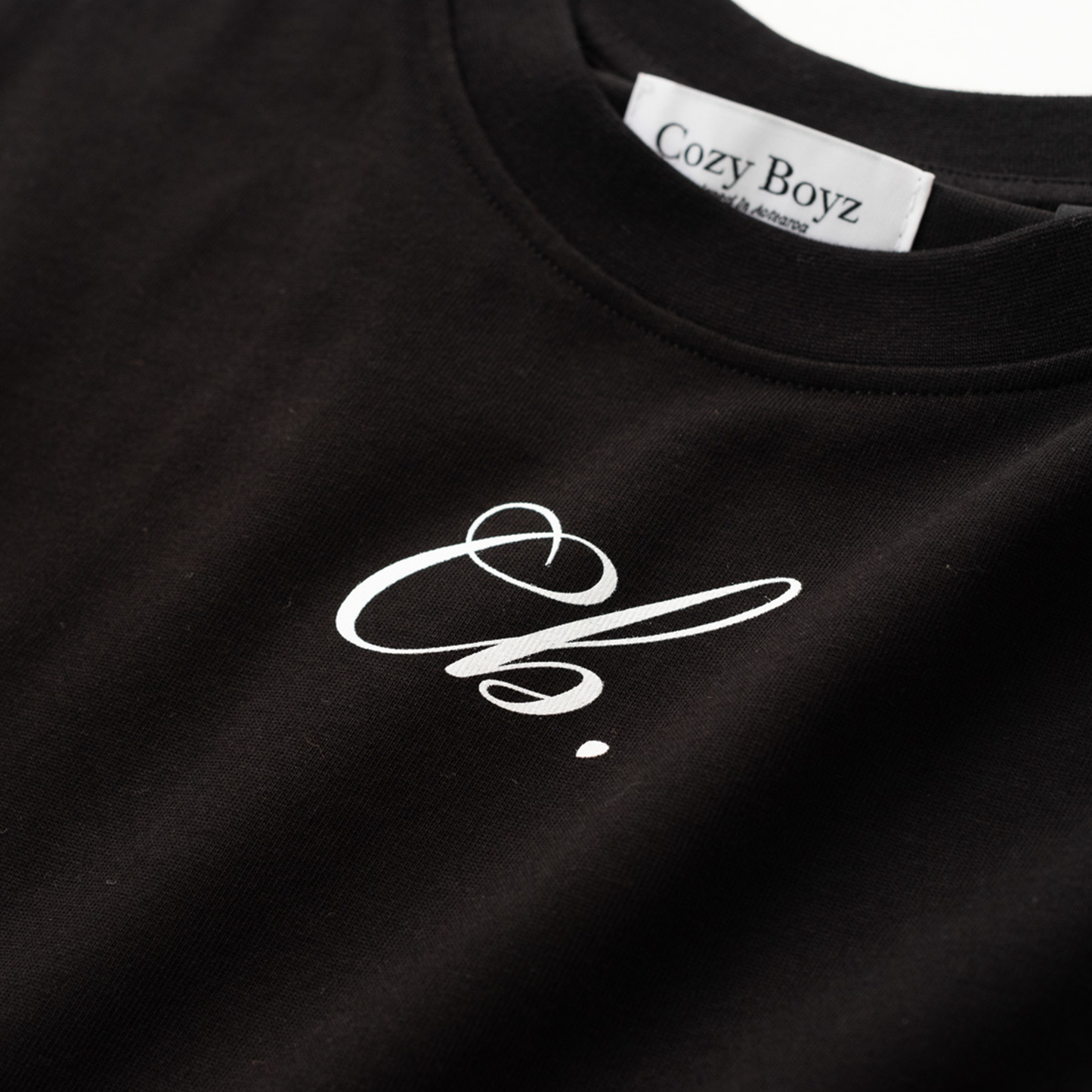 Simple Heavyweight Tee - Black