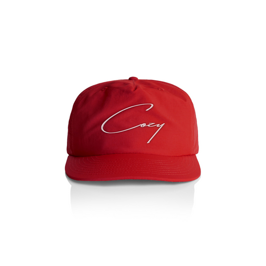 Signature Cap - Fire Red