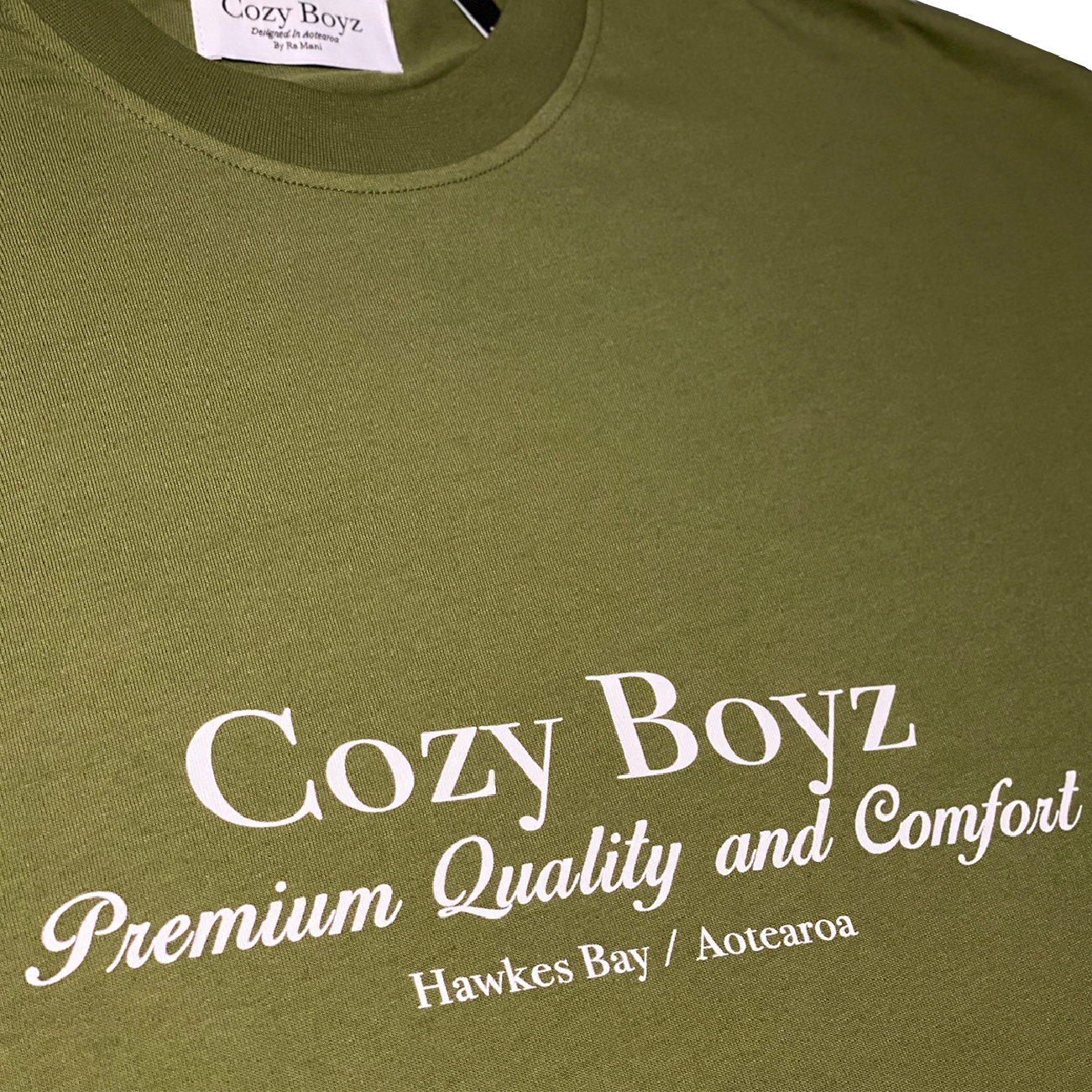 Premium Heavyweight Tee - Olive