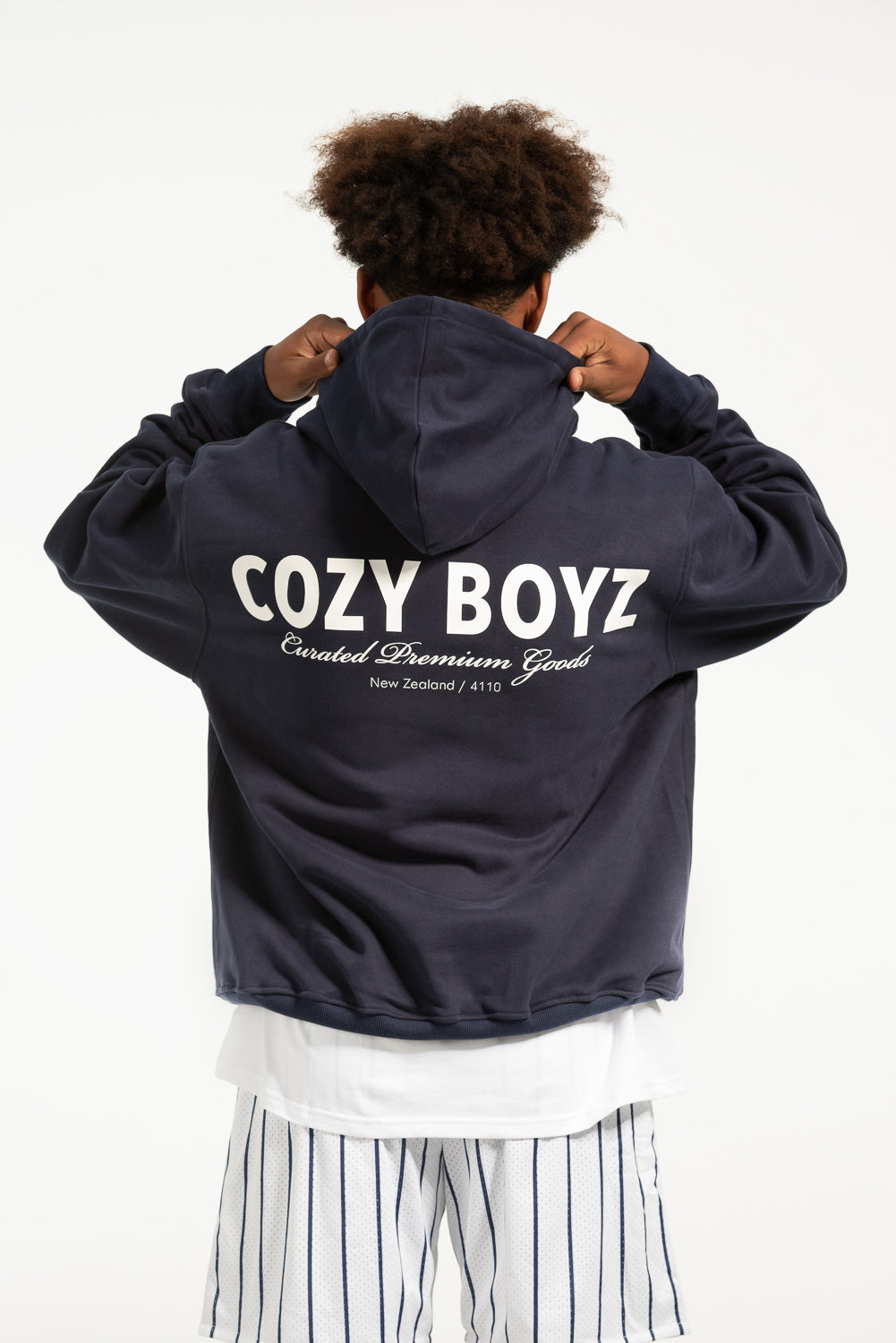 Box Fit Hood - Navy