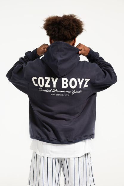 Box Fit Hood - Navy