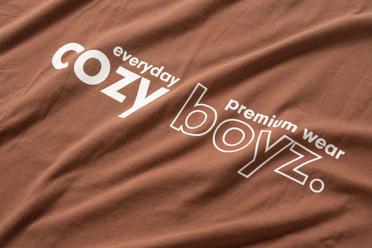 Everyday Cozy Tee – Brown