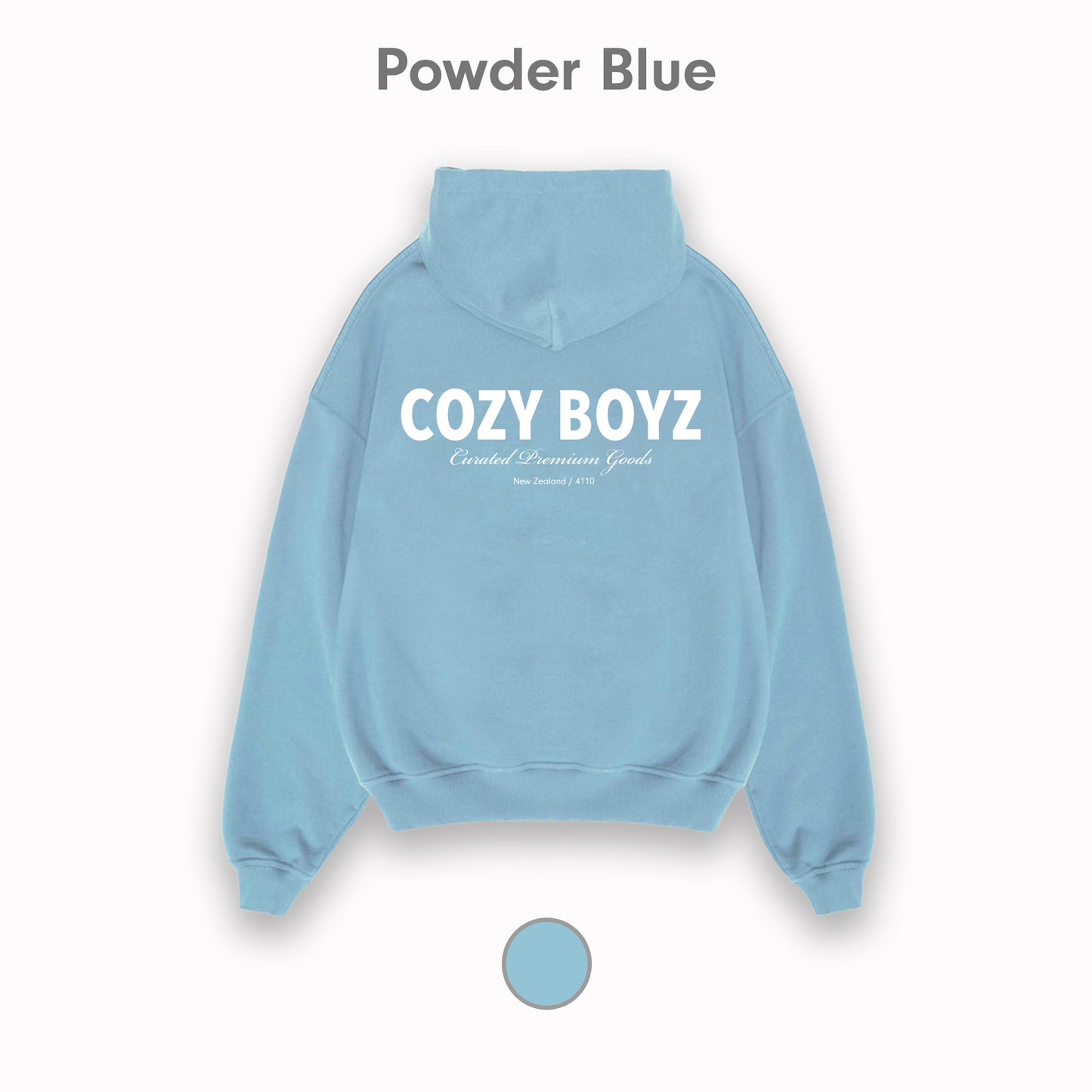 Powder Blue Box fit Hood